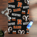 Rockford Rams Rubber Yoga Mat