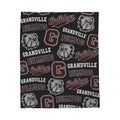 Grandville Bulldogs Throw Blanket