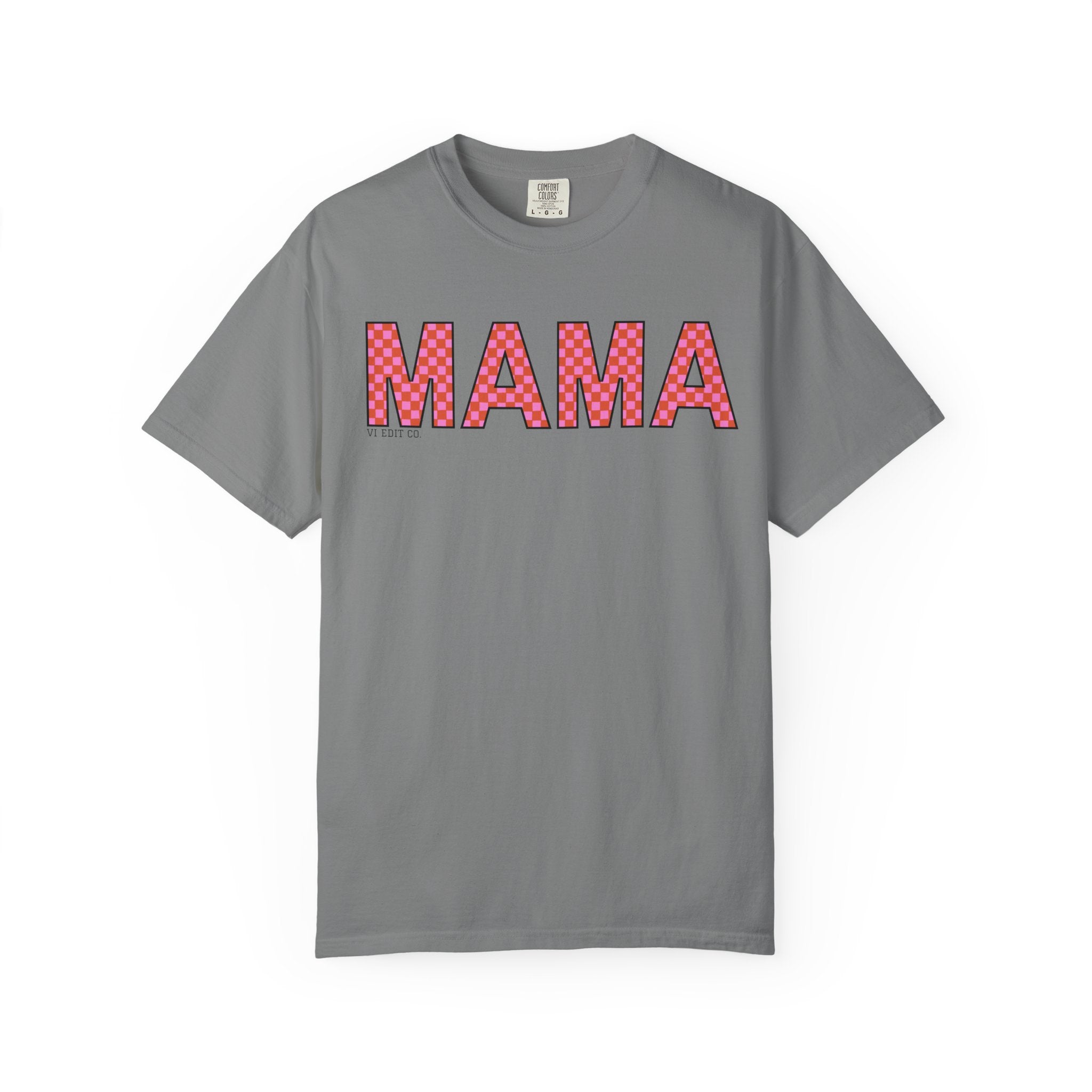 MAMA floral applique T-shirt | Mama graphic tee