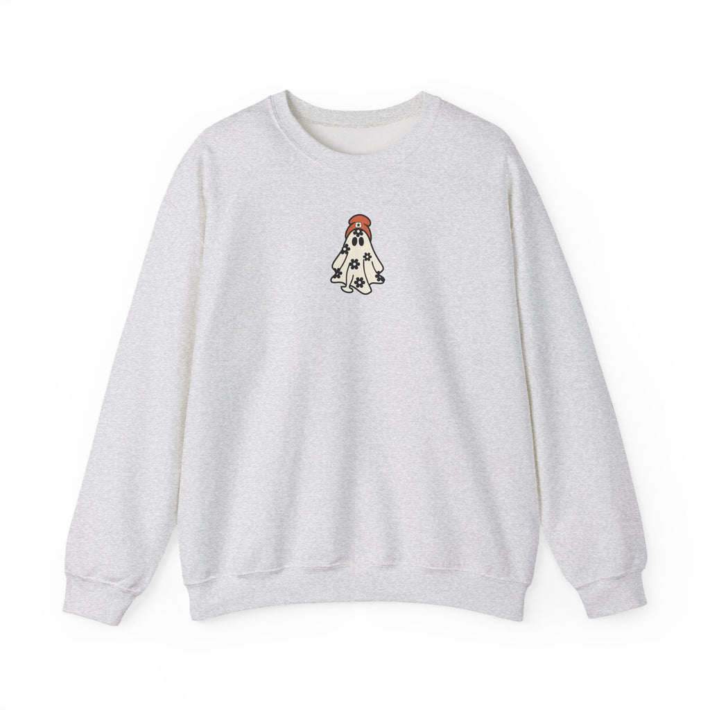 Minimal Dalmatian Crewneck Sweatshirt – Cute Puppy Graphic Sweatshirt