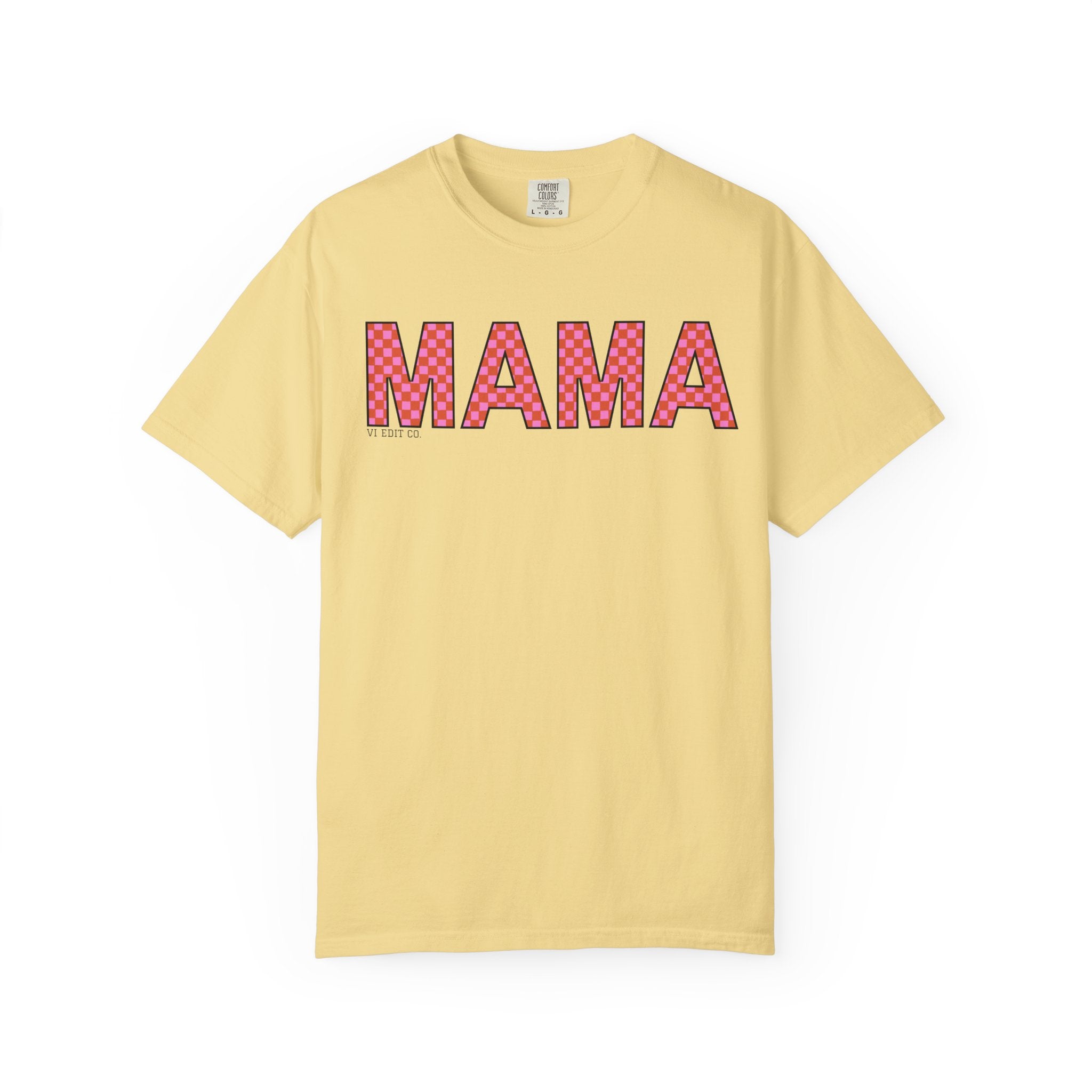 MAMA floral applique T-shirt | Mama graphic tee