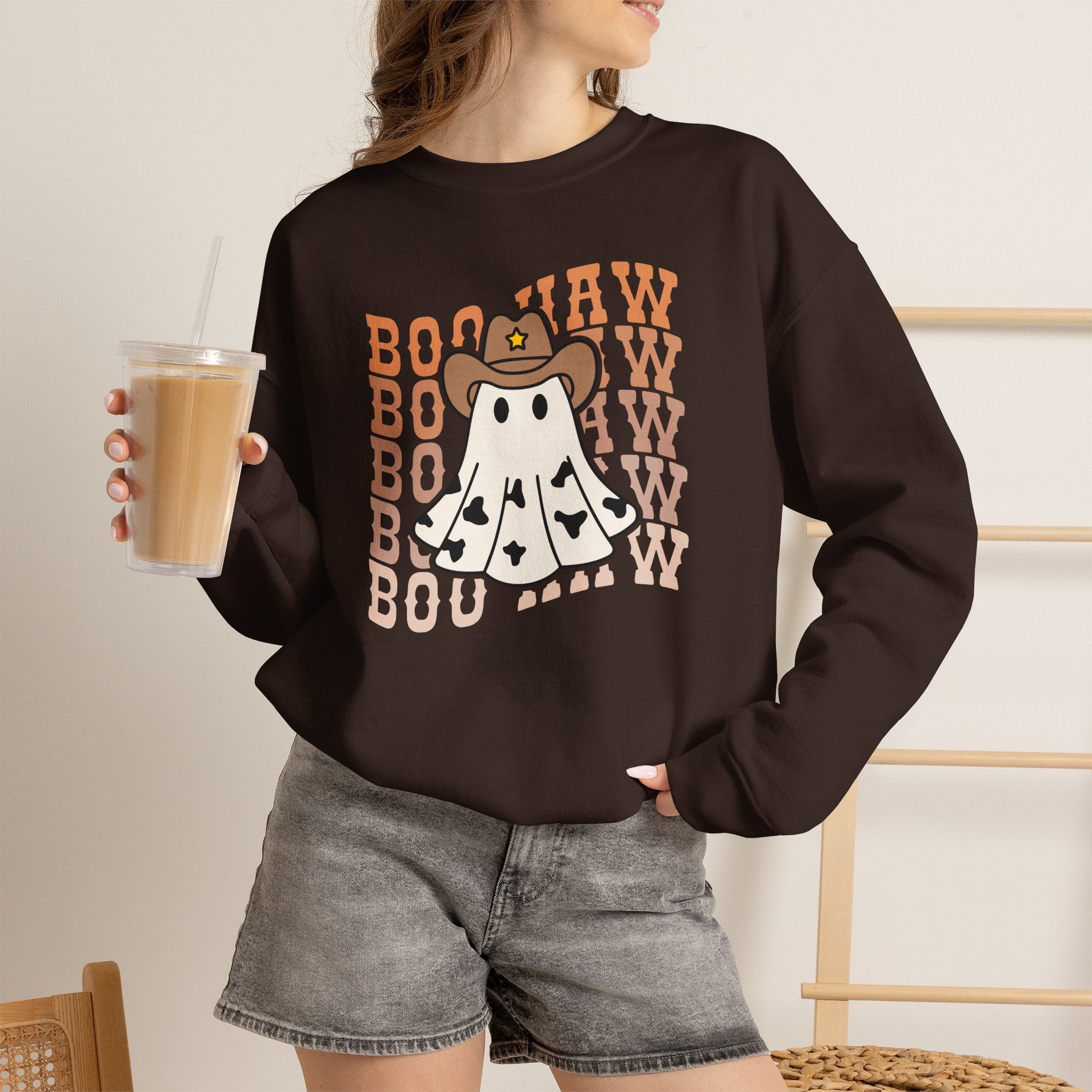 Cowboy Ghost Crewneck