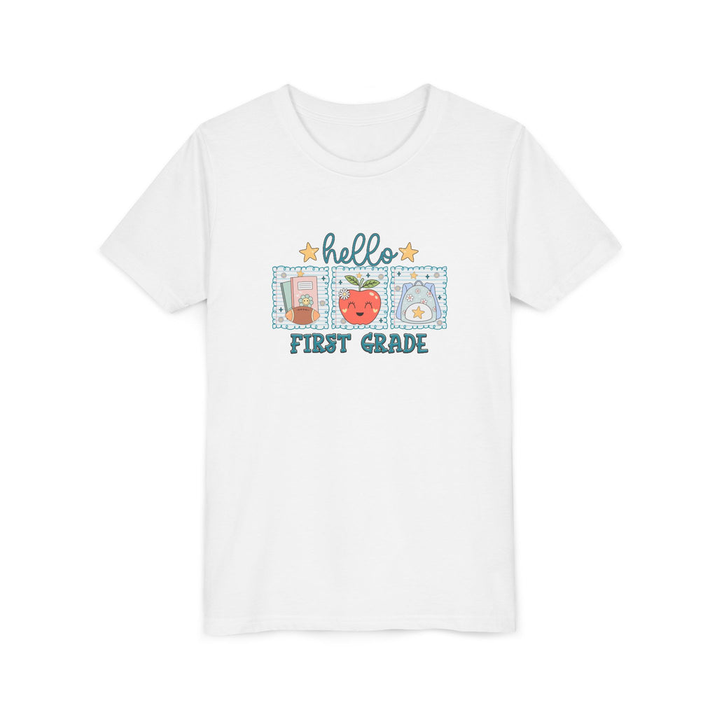 Hello First Grade Youth Tee