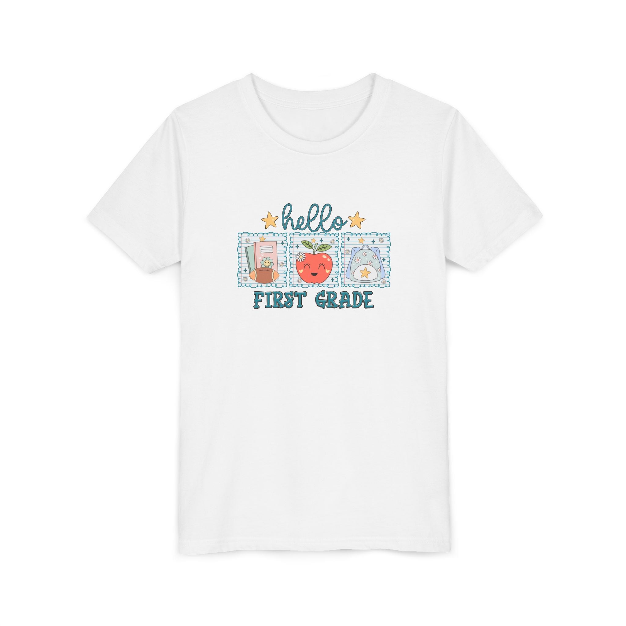 Hello First Grade Youth Tee