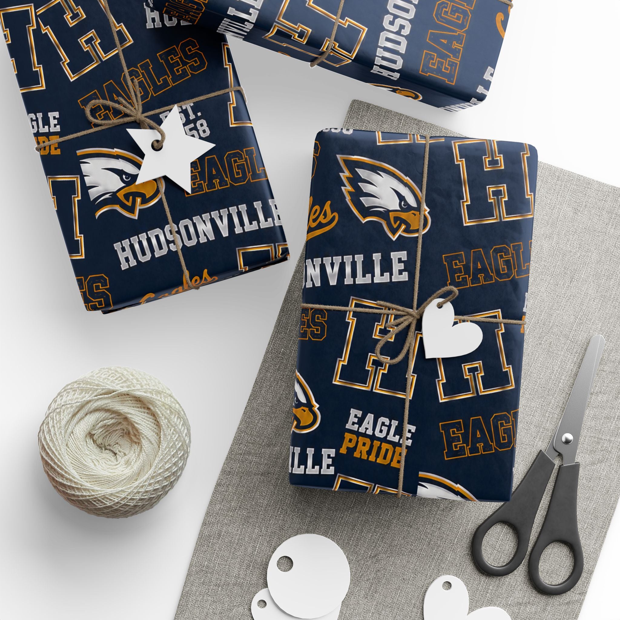 Hudsonville Eagles Wrapping Paper