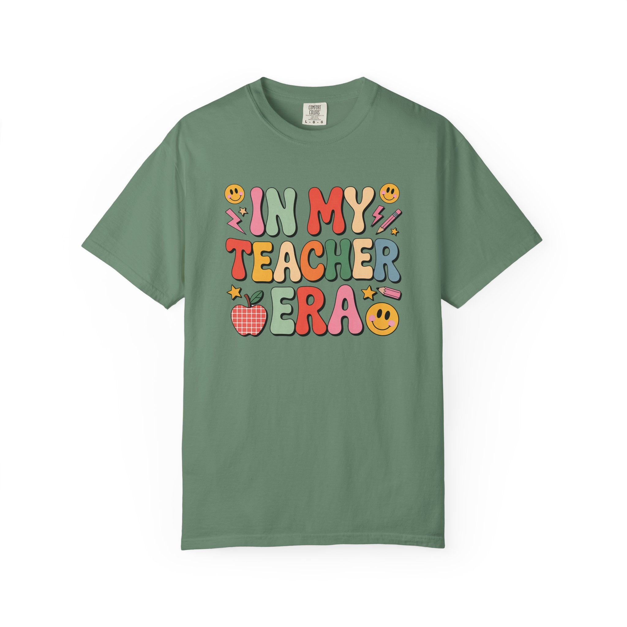 Teacher Era T-Shirt — Cute Retro "In My Teacher Era" Graphic Tee for Educators