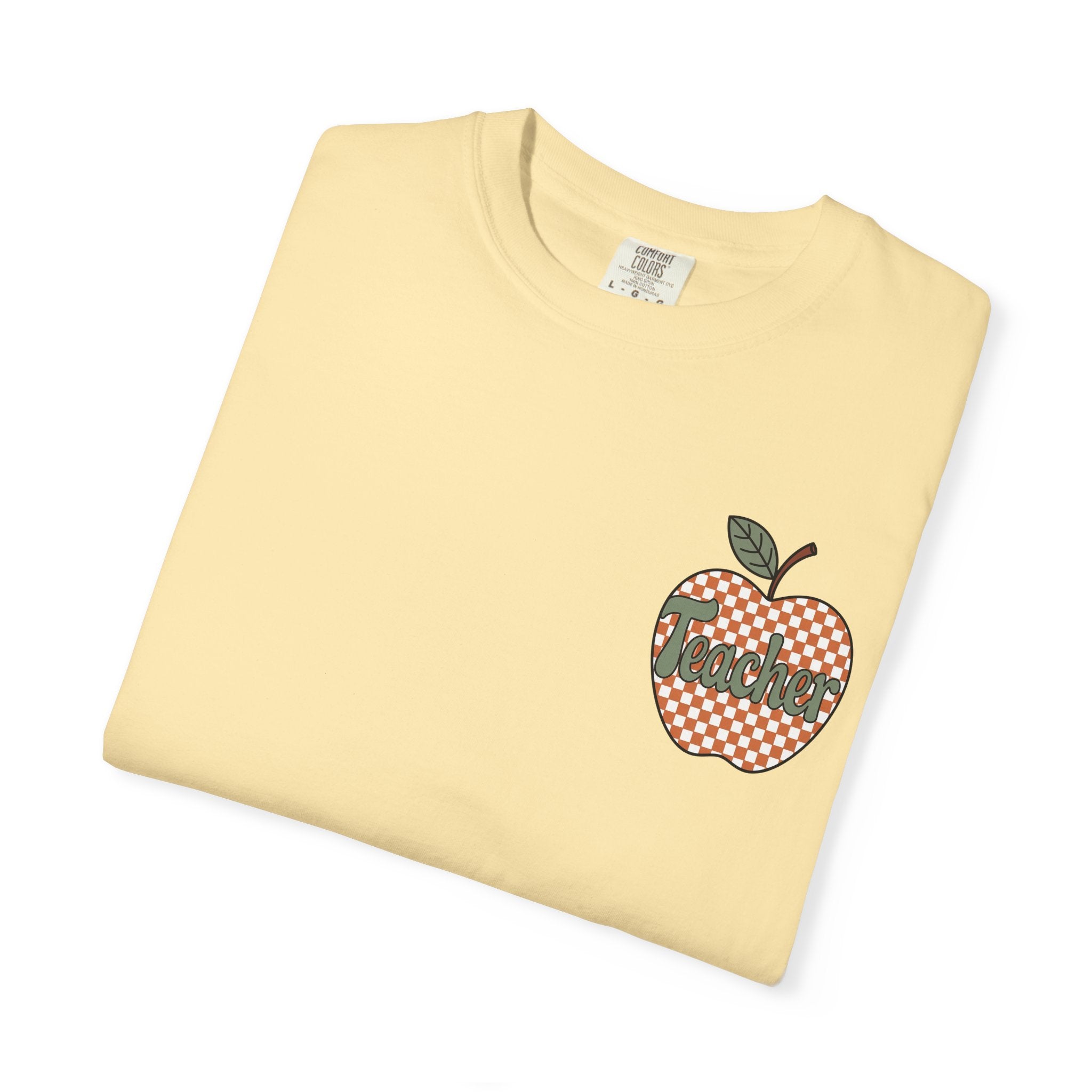 Apple Checkerboard Graphic T-Shirt