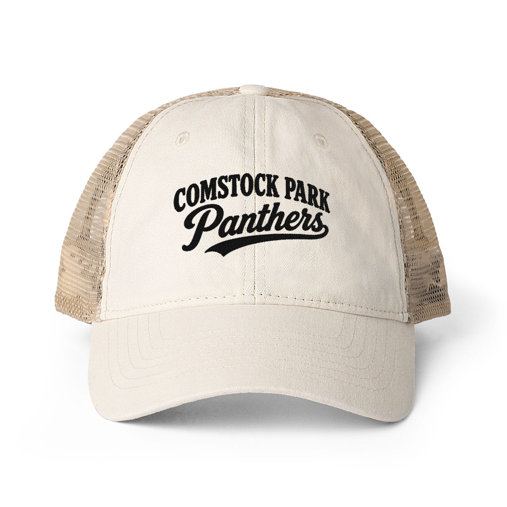 Comstock Park Panthers Washed Mesh-Back Cap