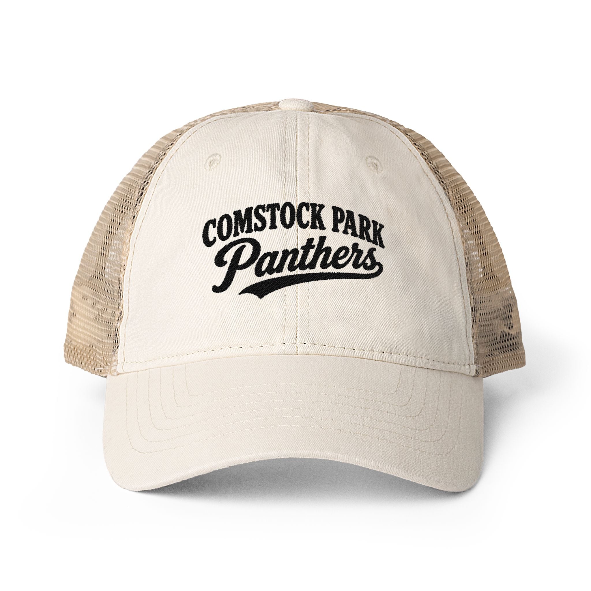 Comstock Park Panthers Washed Mesh-Back Cap
