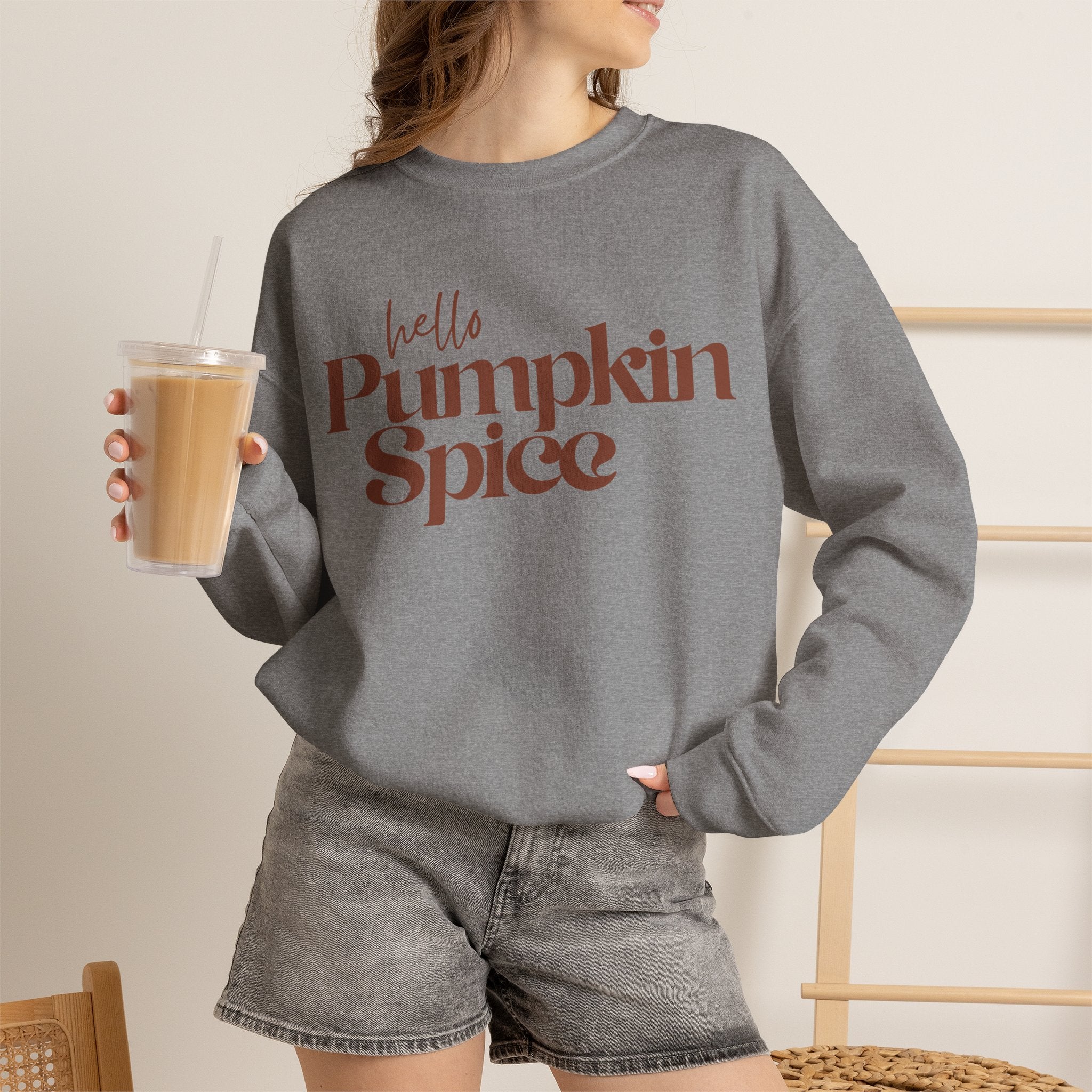 Hello Pumpkin Spice Crewneck