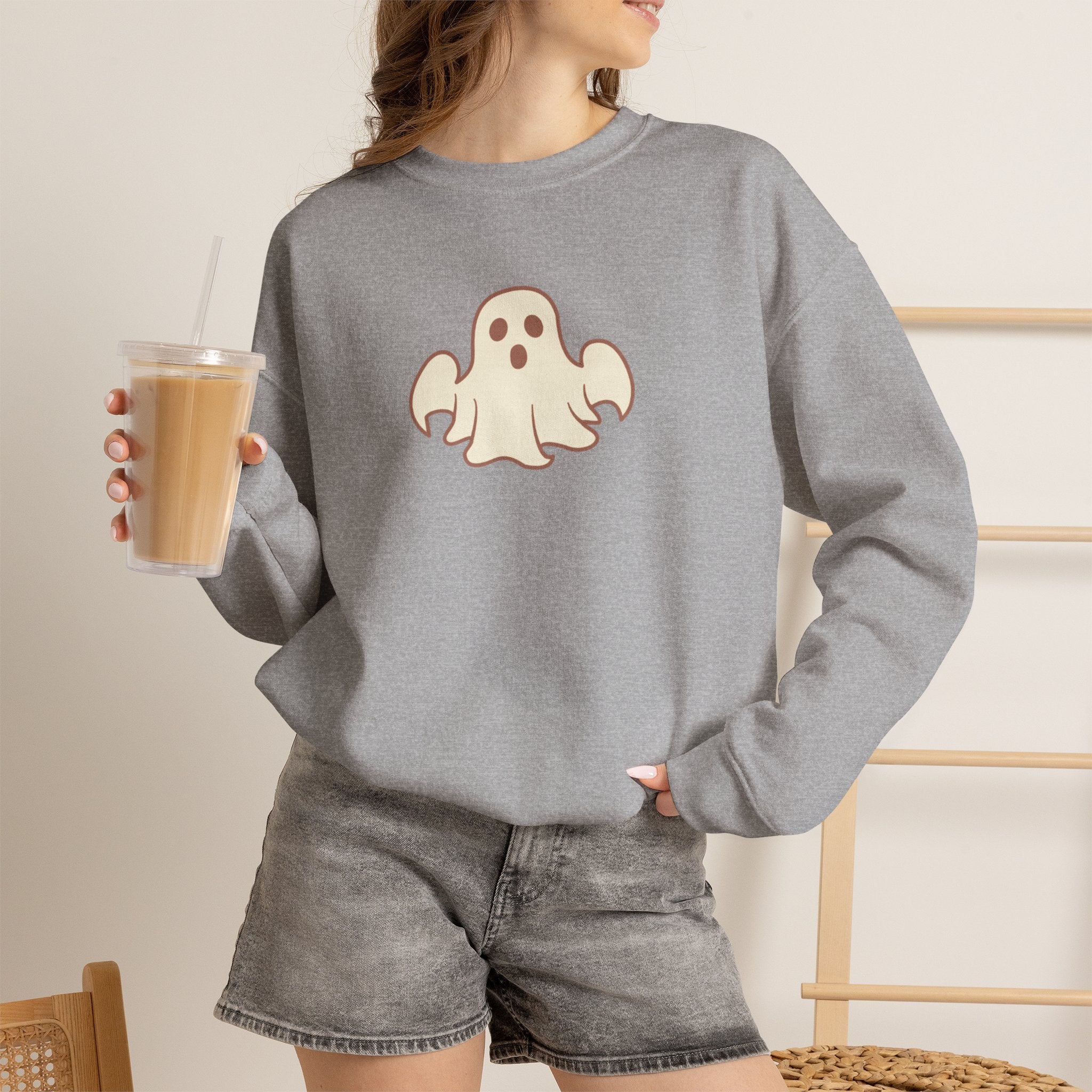 Ghost Graphic Crewneck
