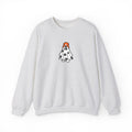 Ghost Dog Crewneck Sweatshirt — Cute Halloween Ghost Puppy Graphic