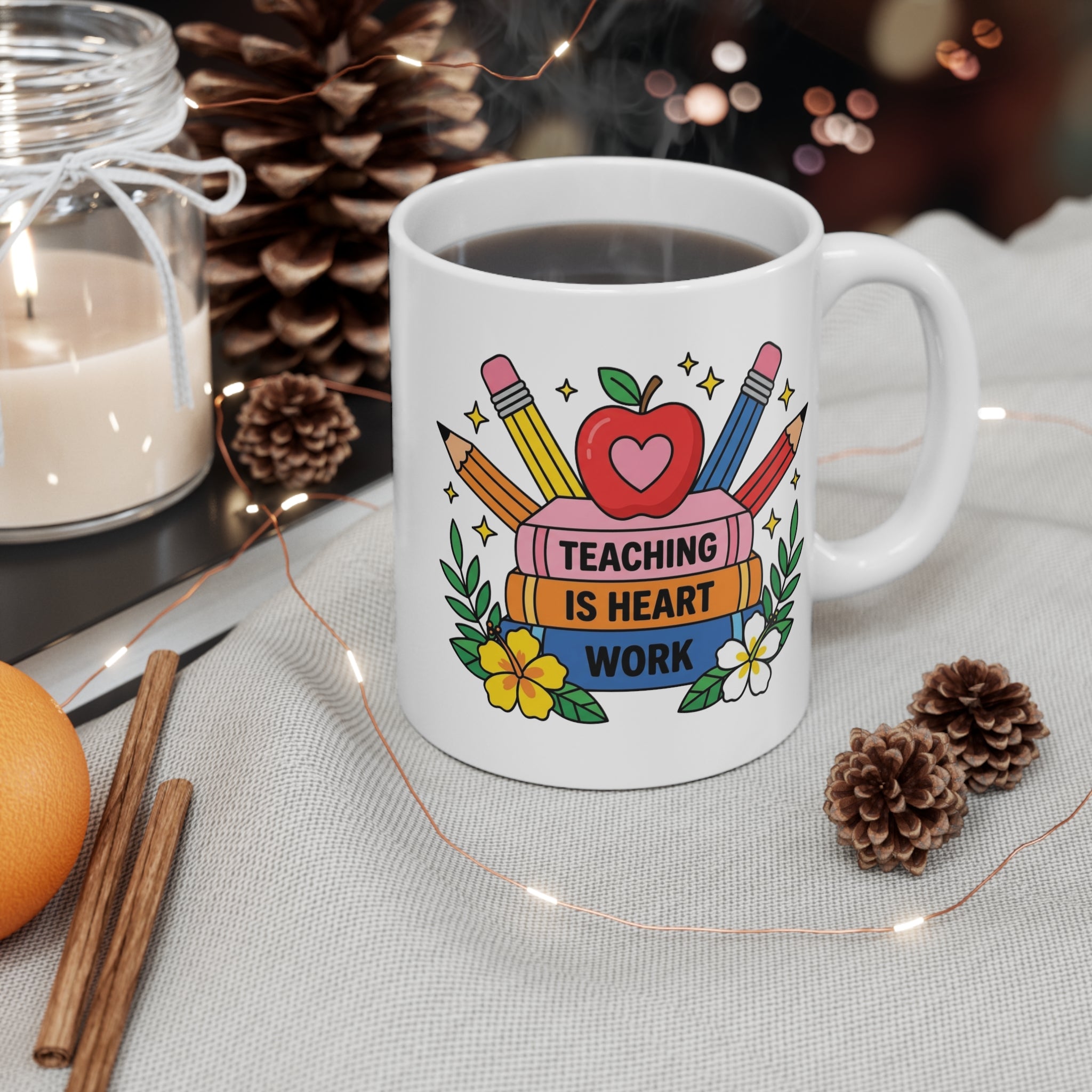 Heart of Work Mug