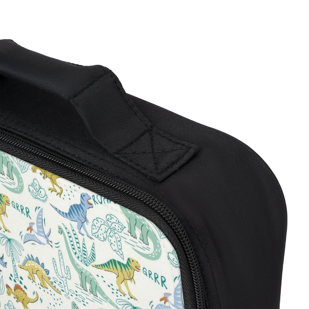 Dinosaur Pattern Kids Lunch Bag — Cute Dino School Lunchbox