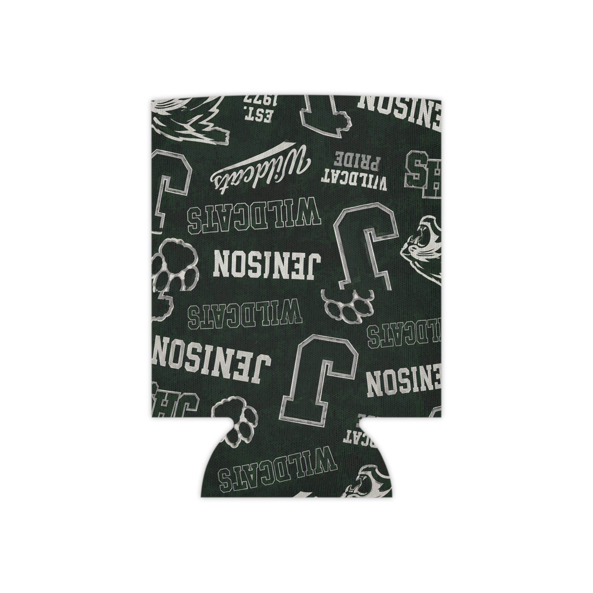 Wildcats Can Cooler – Jenison School Spirit Beverage Koozie