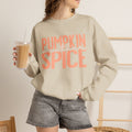 Pumpkin Spice Crewneck Sweatshirt — Cozy Fall Pullover