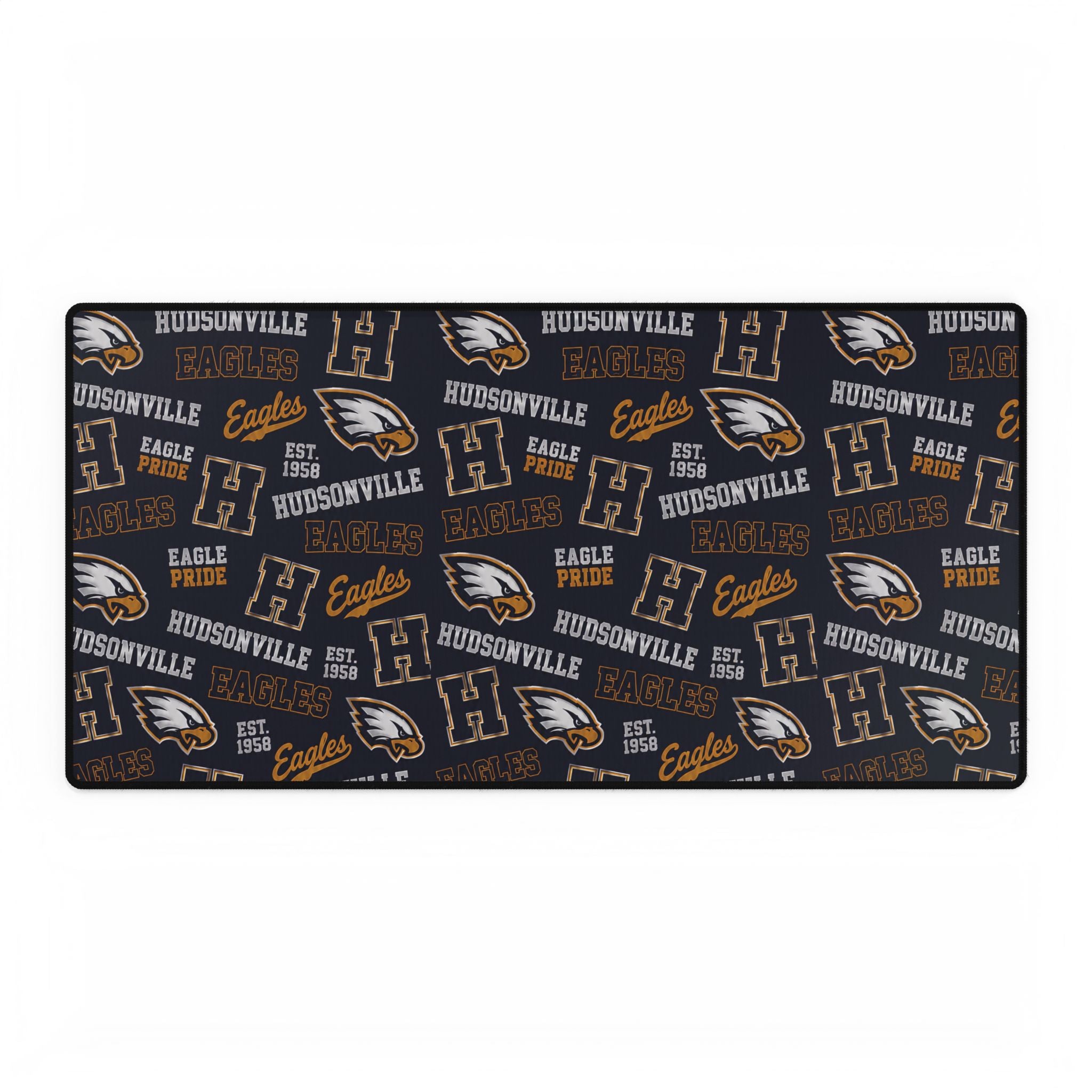 Hudsonville Eagles Logo Desk Mat