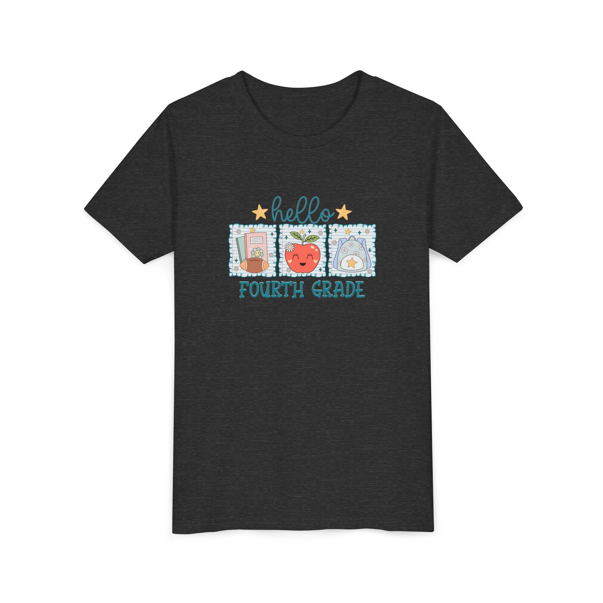 Hello Fourth Grade Tee - Youth