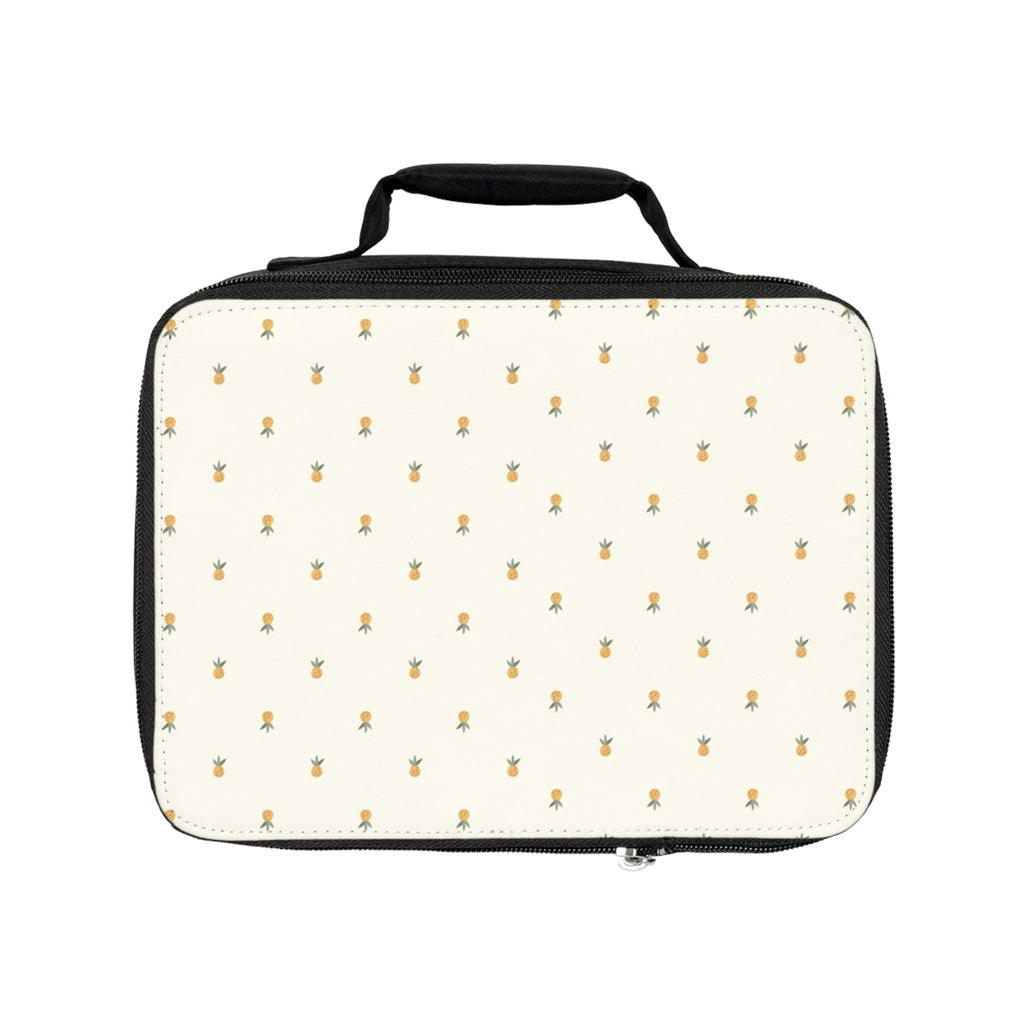 Lunch Bag — Minimal Tiny Sunflower Pattern Insulated Lunchbox