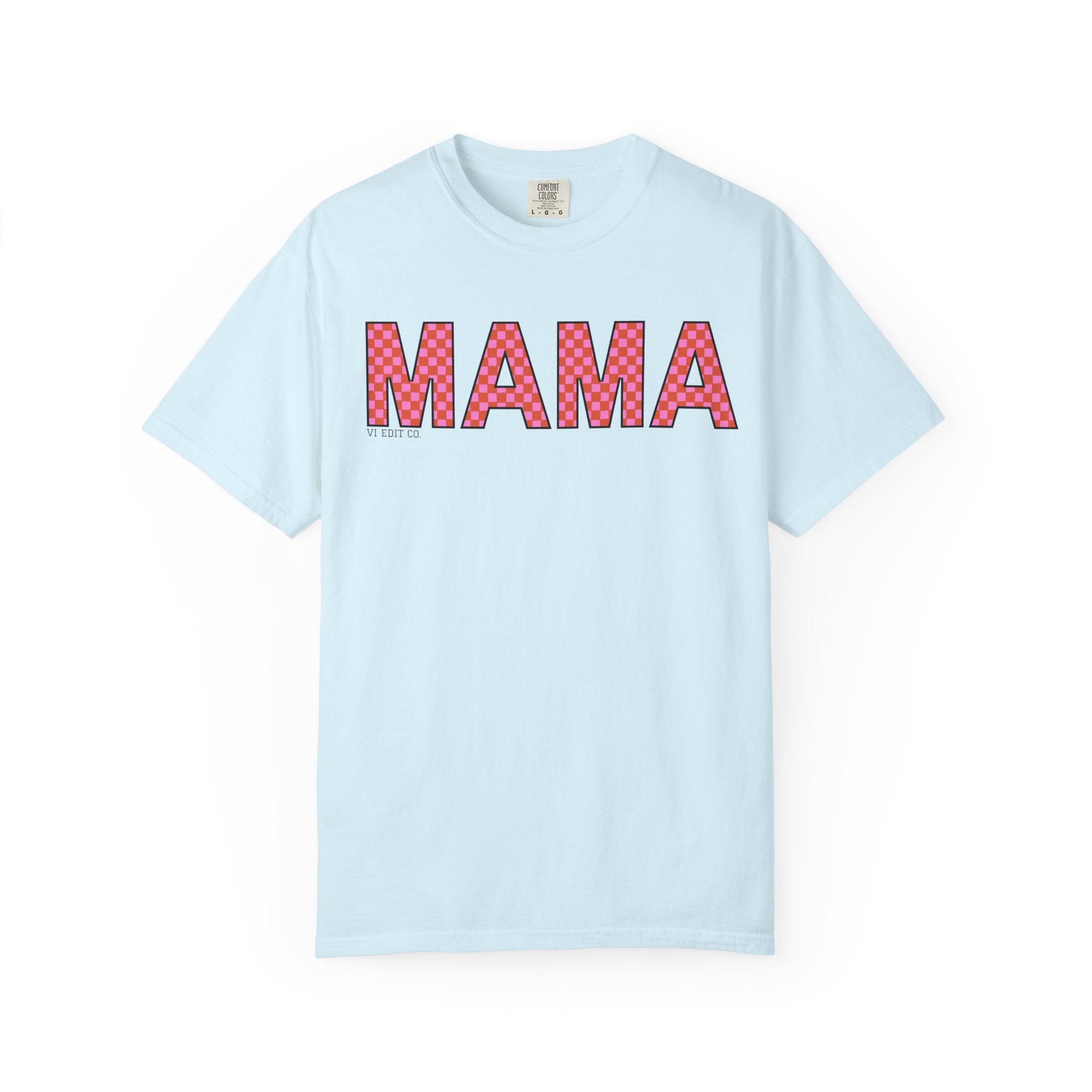MAMA floral applique T-shirt | Mama graphic tee