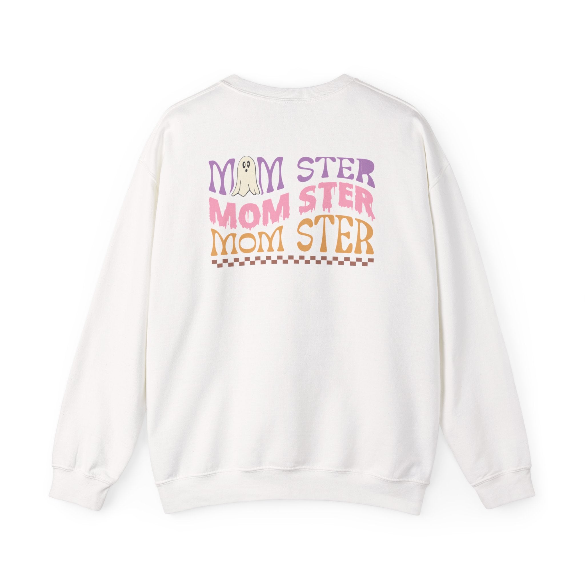 Momster Ghost Crewneck Sweatshirt — Cute Momster Graphic Pullover