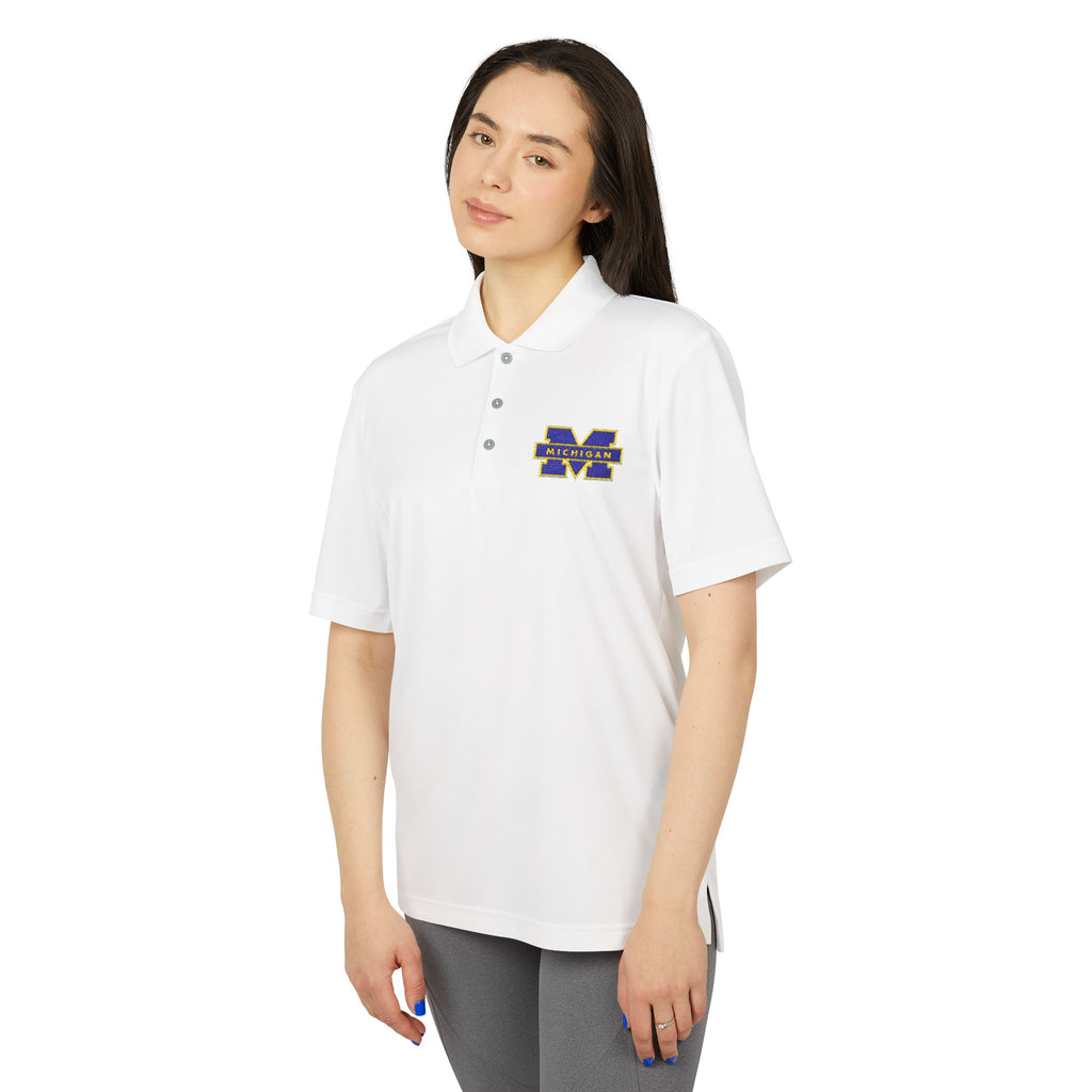 Michigan Wolverines Performance Polo