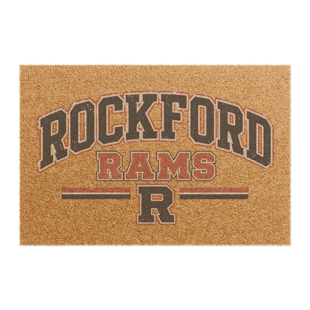 Rockford Rams Welcome Mat