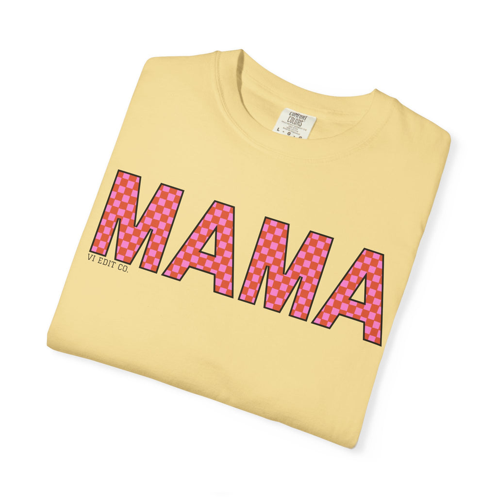 MAMA floral applique T-shirt | Mama graphic tee