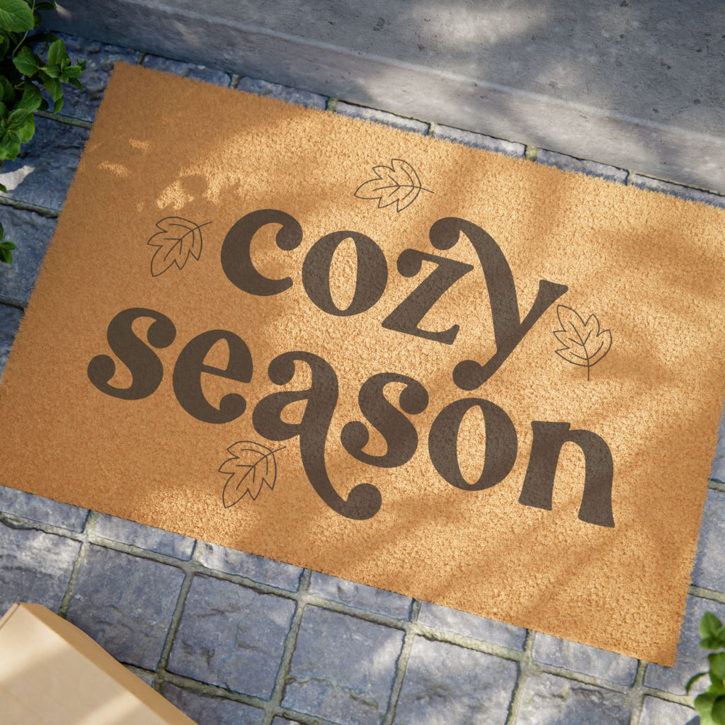 Cozy Season Welcome Mat