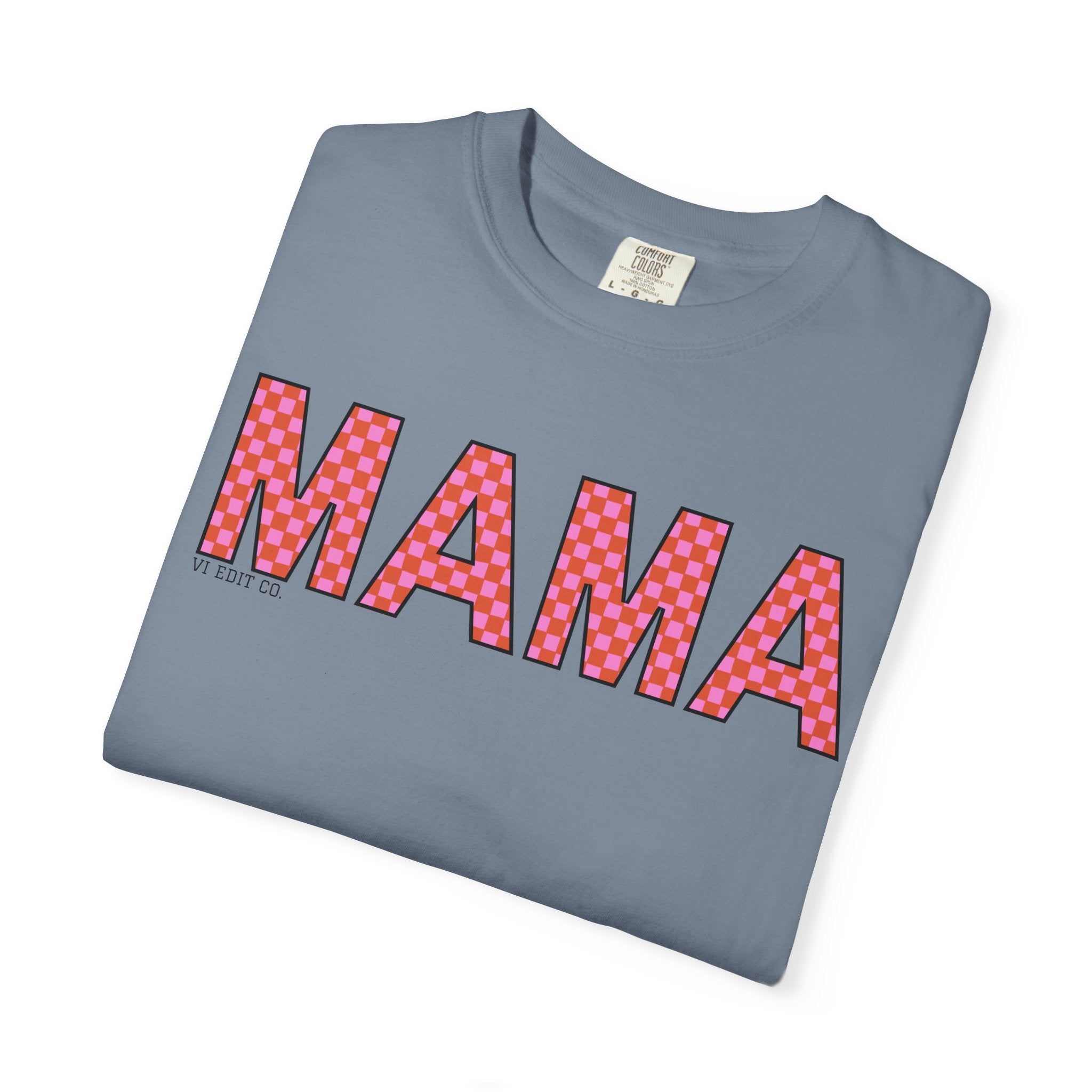 MAMA floral applique T-shirt | Mama graphic tee