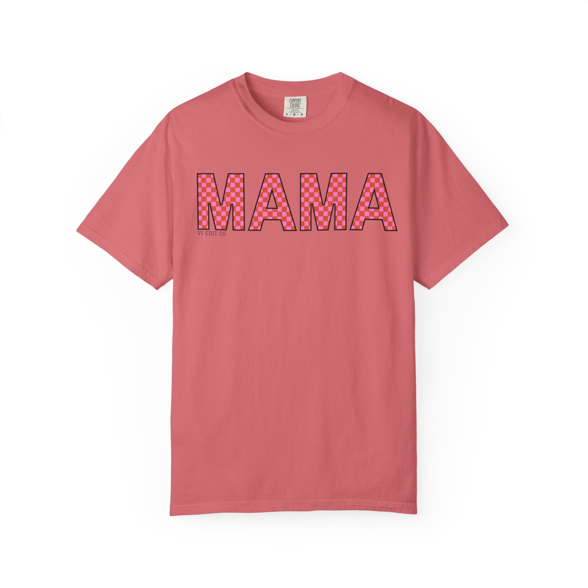 MAMA floral applique T-shirt | Mama graphic tee