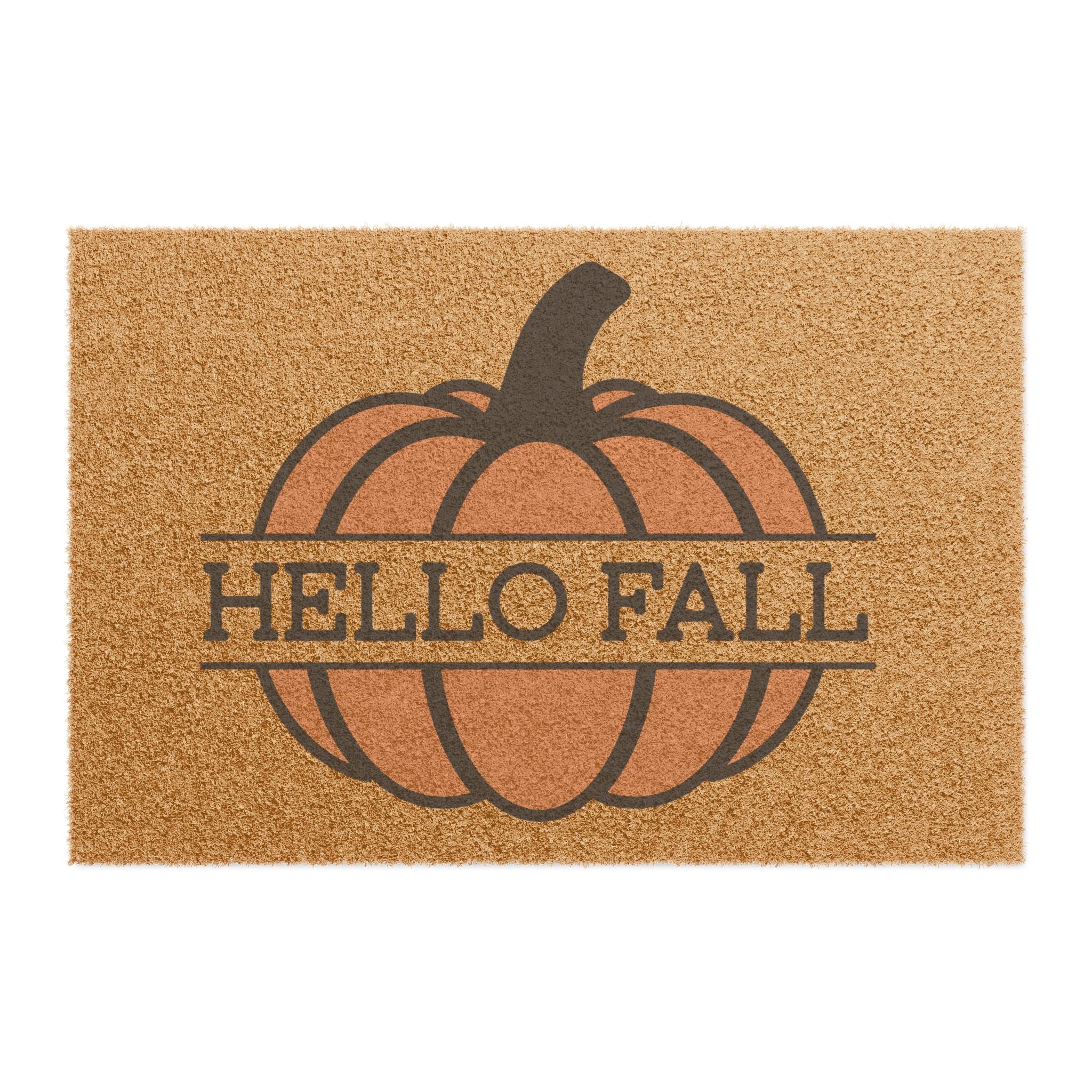 Hello Fall Welcome Mat