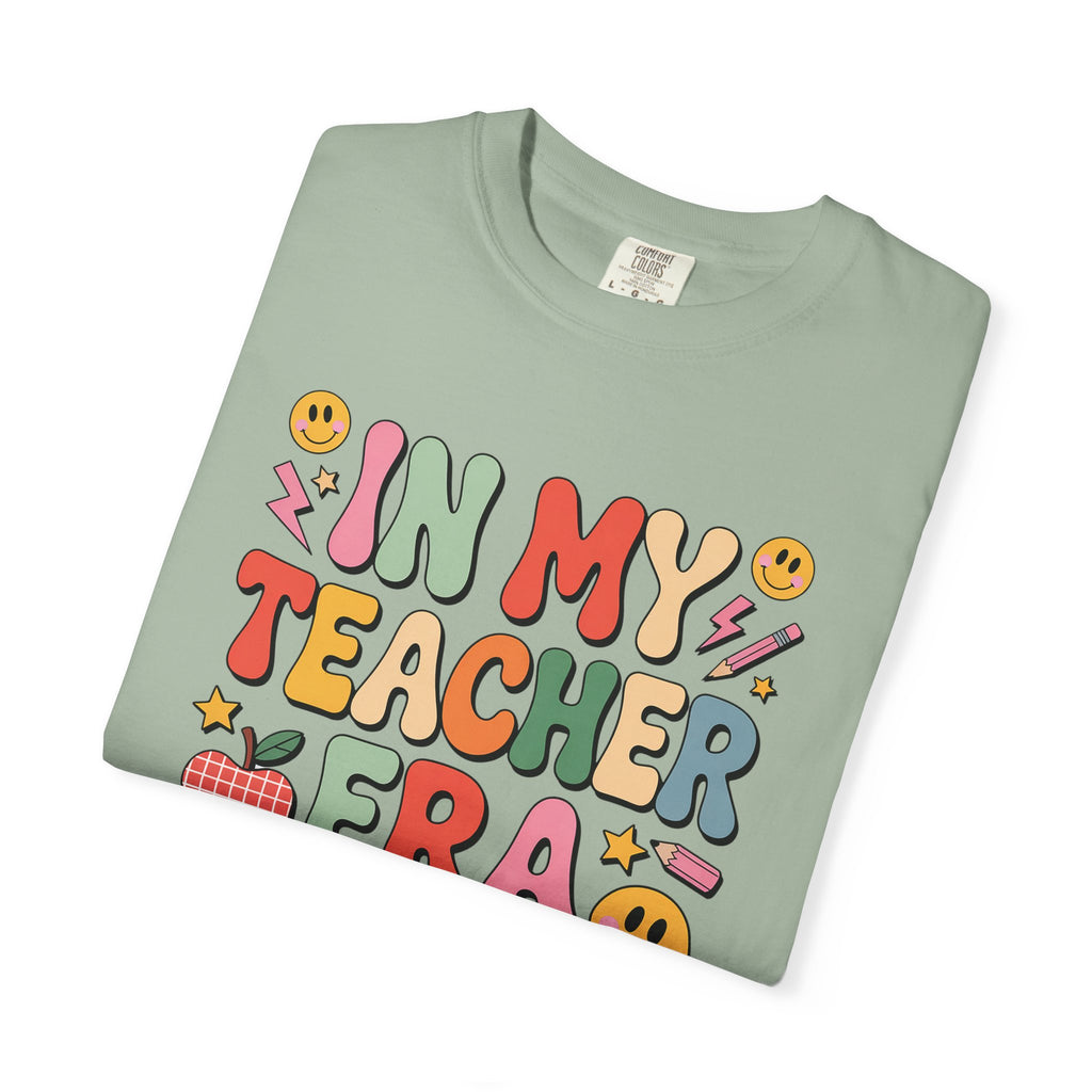 Teacher Era T-Shirt — Cute Retro "In My Teacher Era" Graphic Tee for Educators