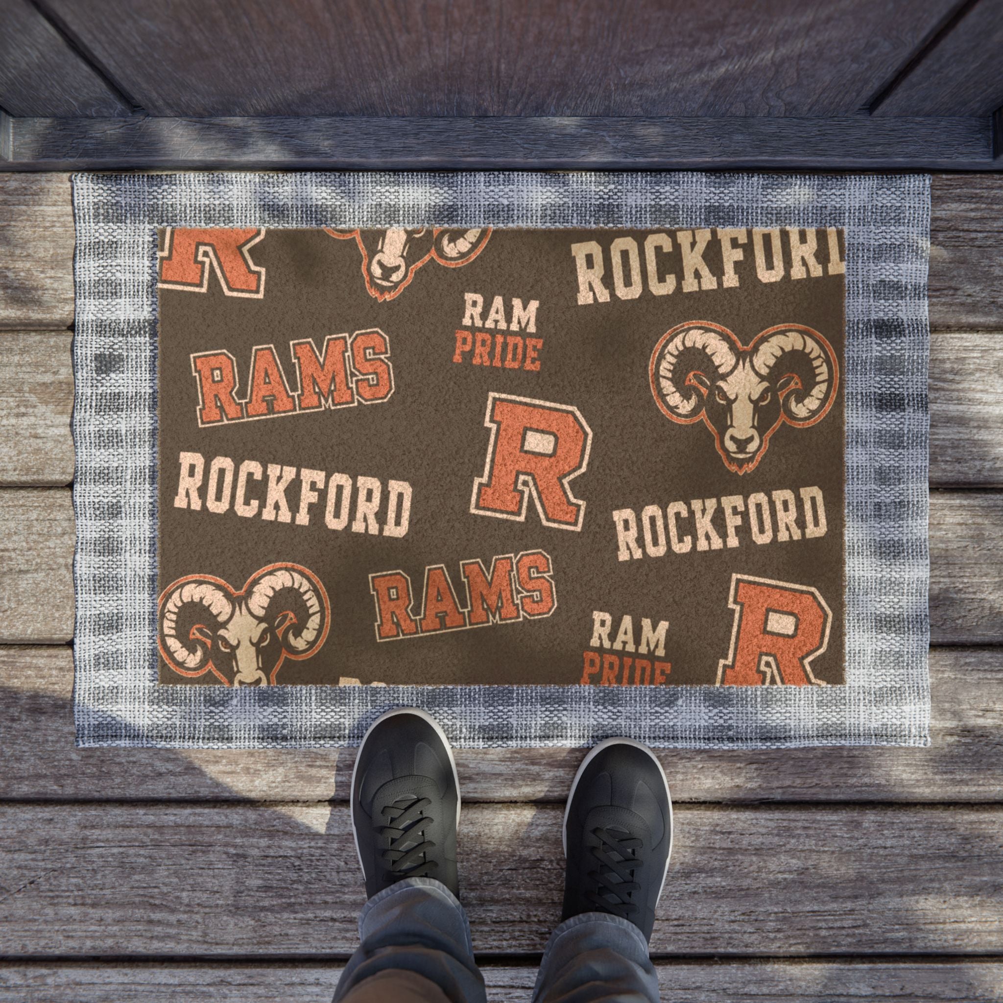 Rockford Rams Doormat