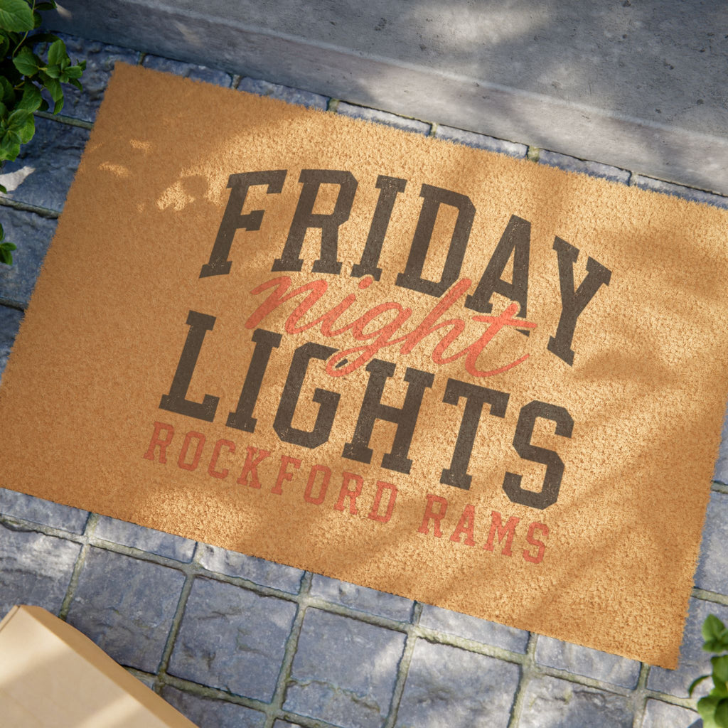 Friday Night Lights Welcome Mat