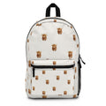 Highland Cow Pattern Backpack — Cute Farm Animal School Bag