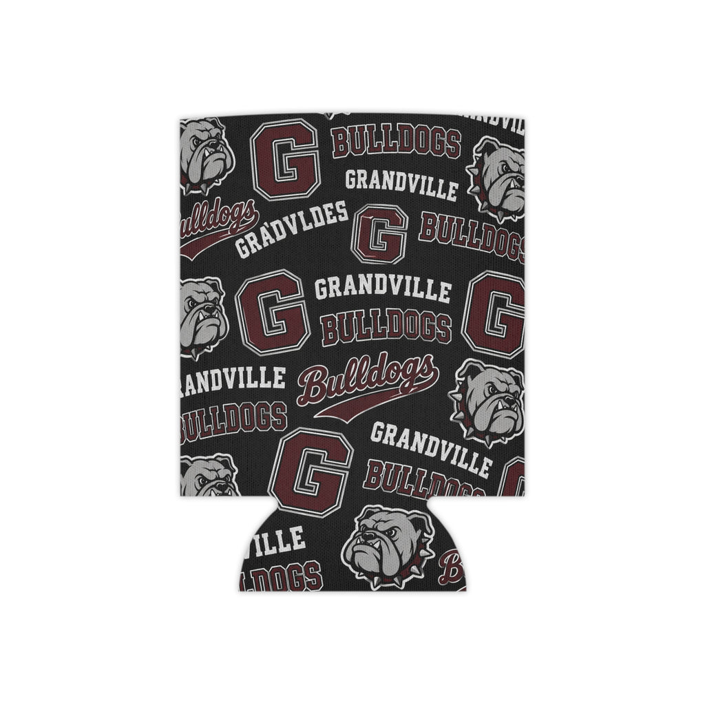 Bulldogs Can Cooler – Grandville Team Logo Koozie