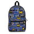 Michigan Wolverines Pattern Backpack