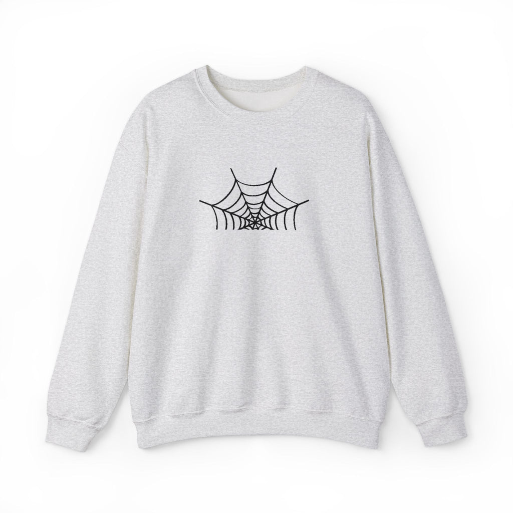Spider Web Minimalist Crewneck Sweatshirt