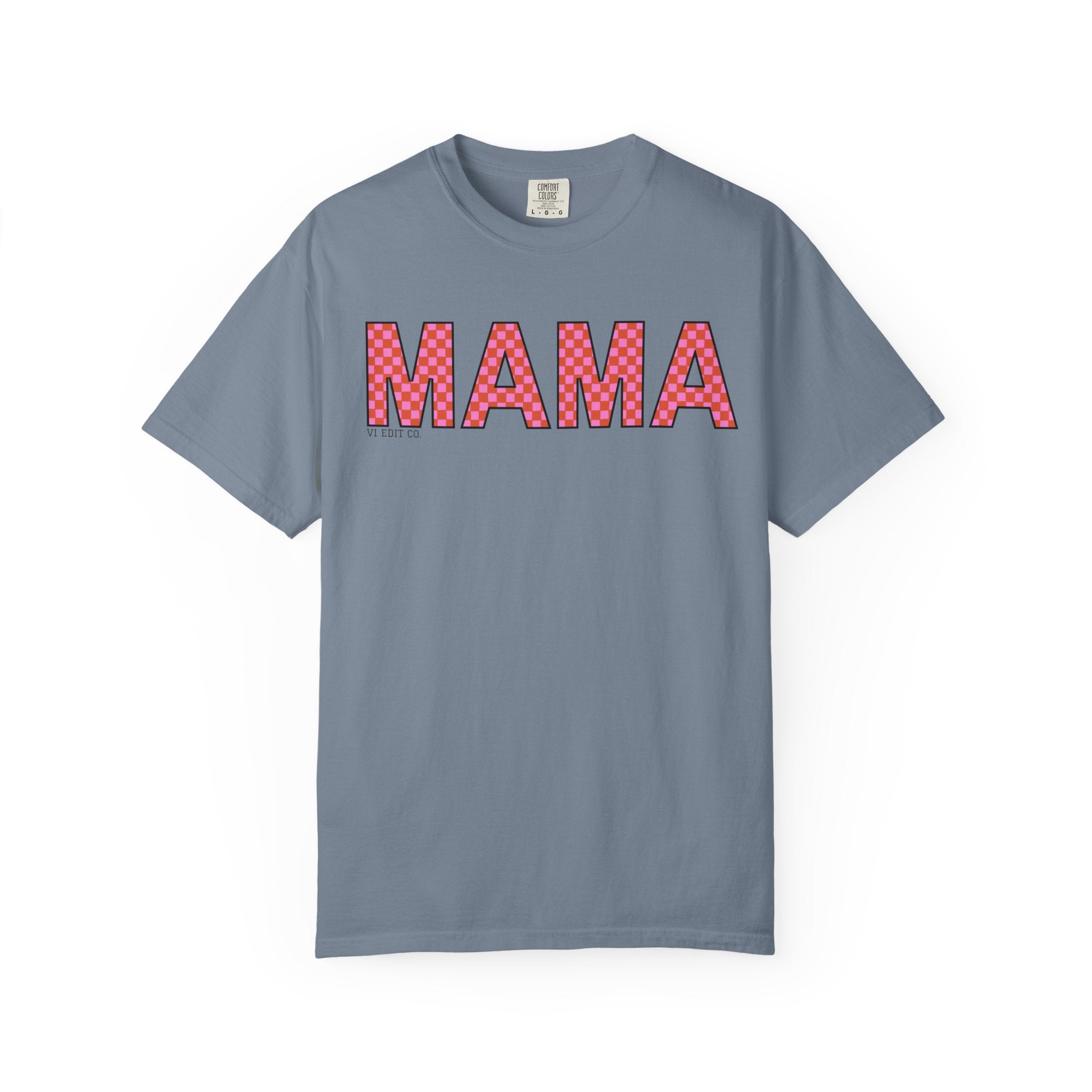 MAMA floral applique T-shirt | Mama graphic tee