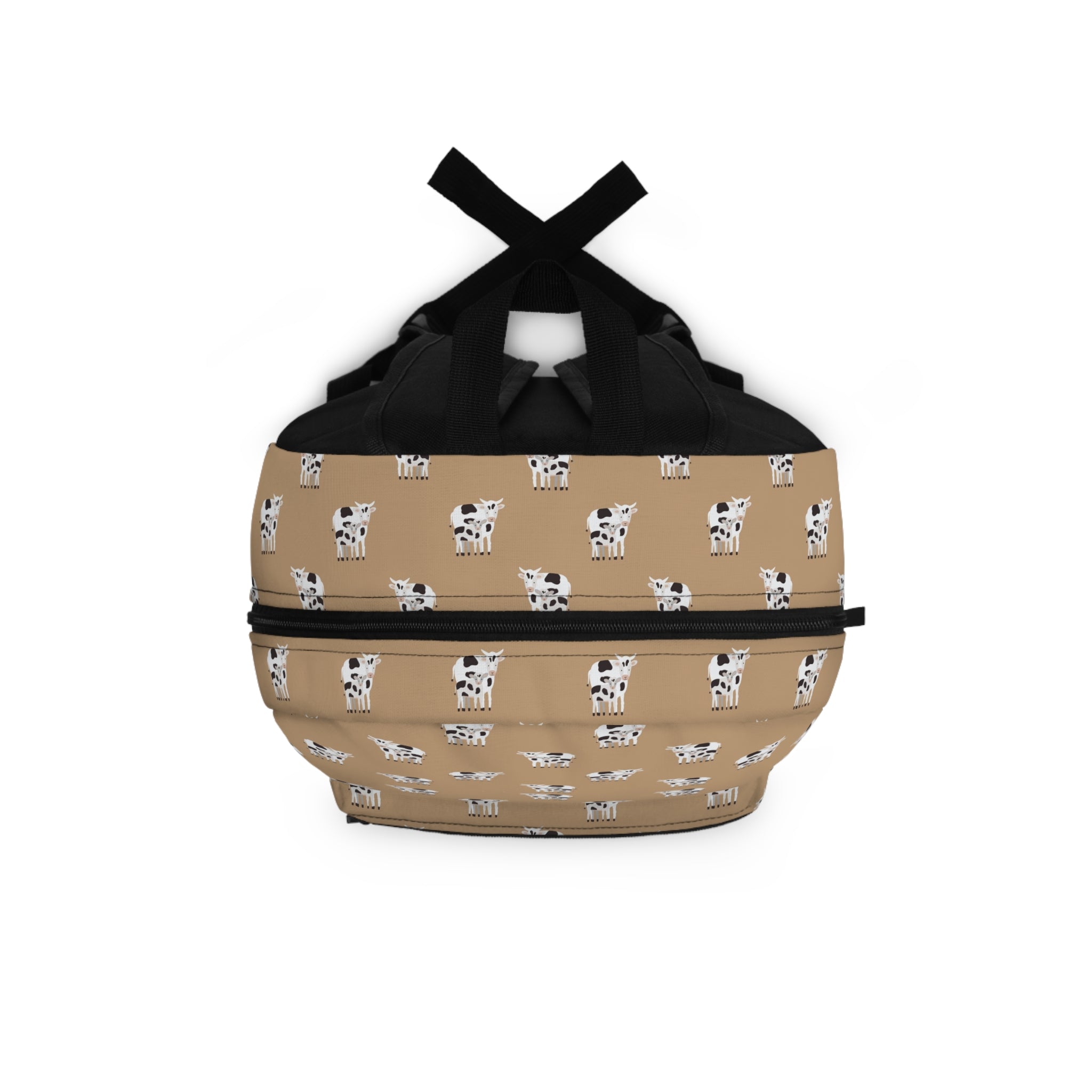 Tan Dalmatian Pattern Backpack – Cute Spot Puppy School Bag