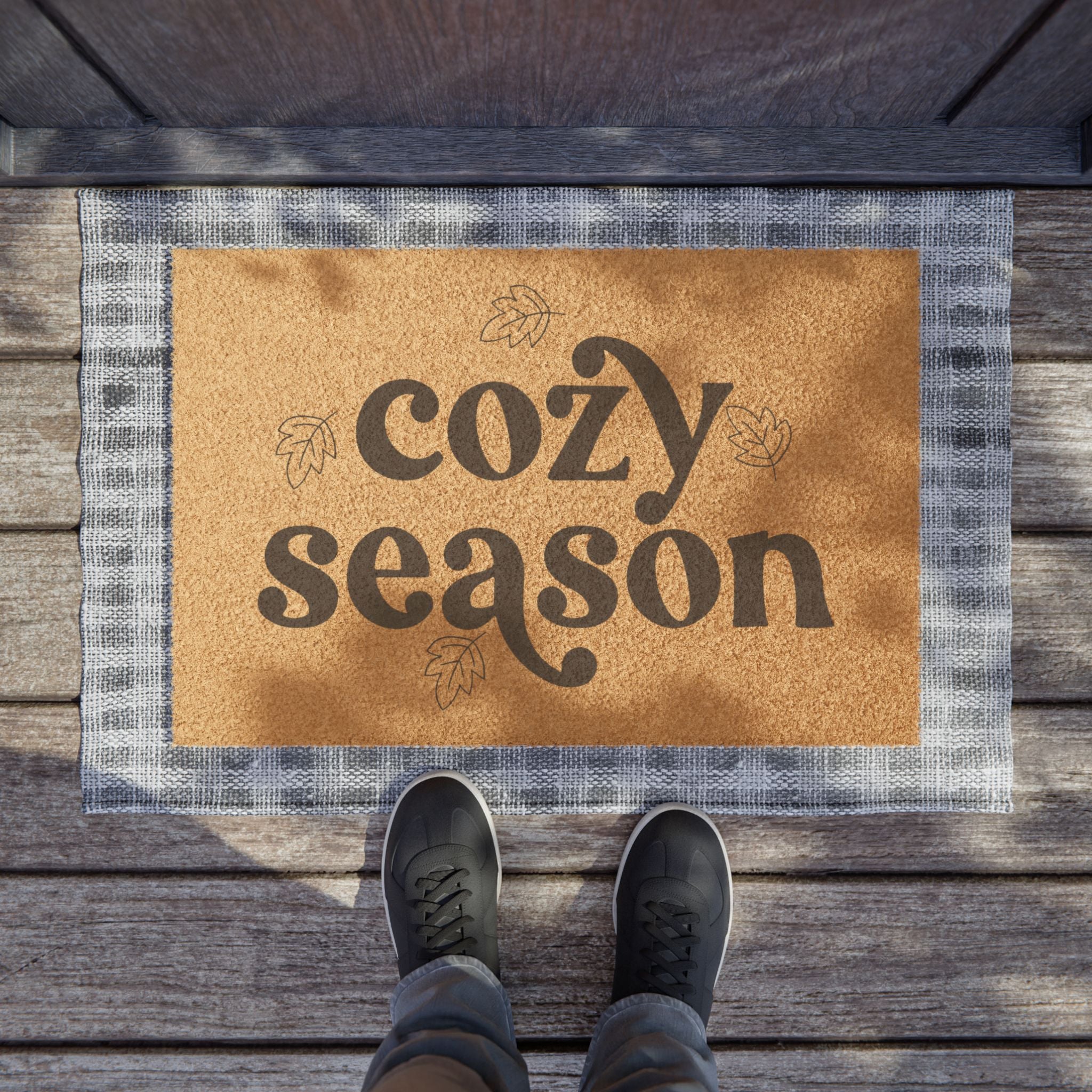 Cozy Season Welcome Mat