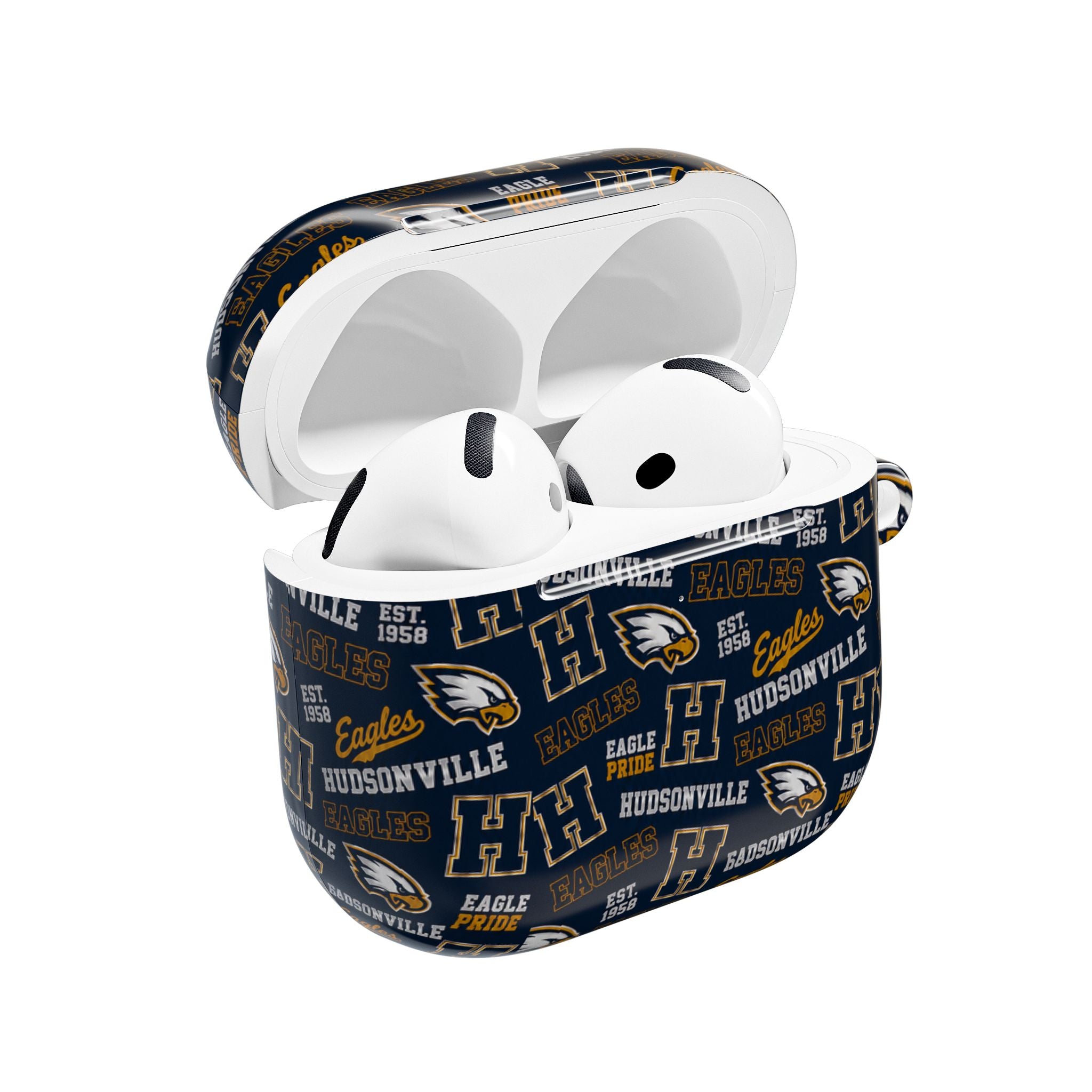 Hudsonville Eagles AirPod Case — School Spirit Protective Cover