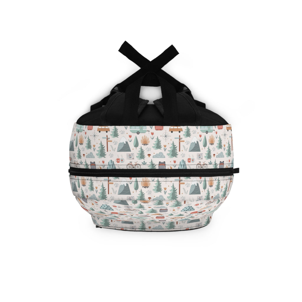 Adventure Pattern Backpack
