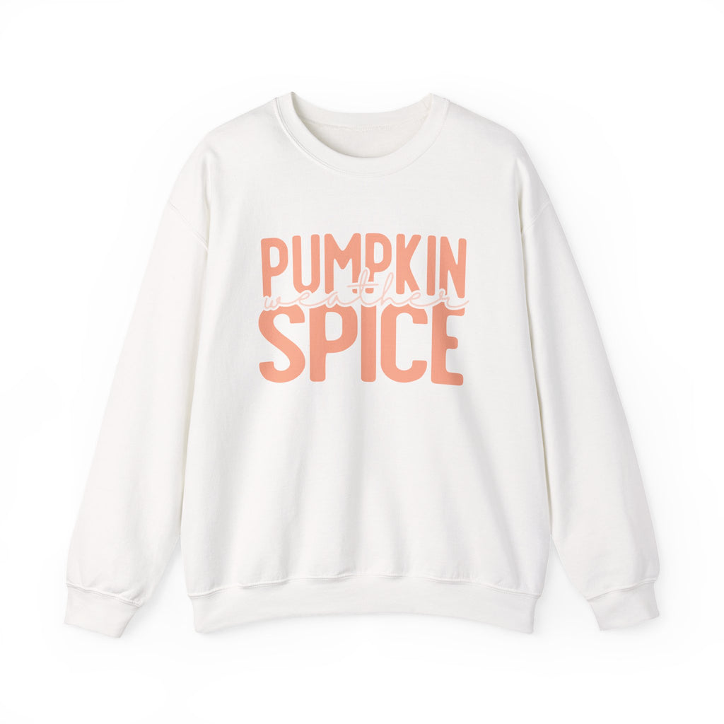 Pumpkin Spice Crewneck Sweatshirt — Cozy Fall Pullover
