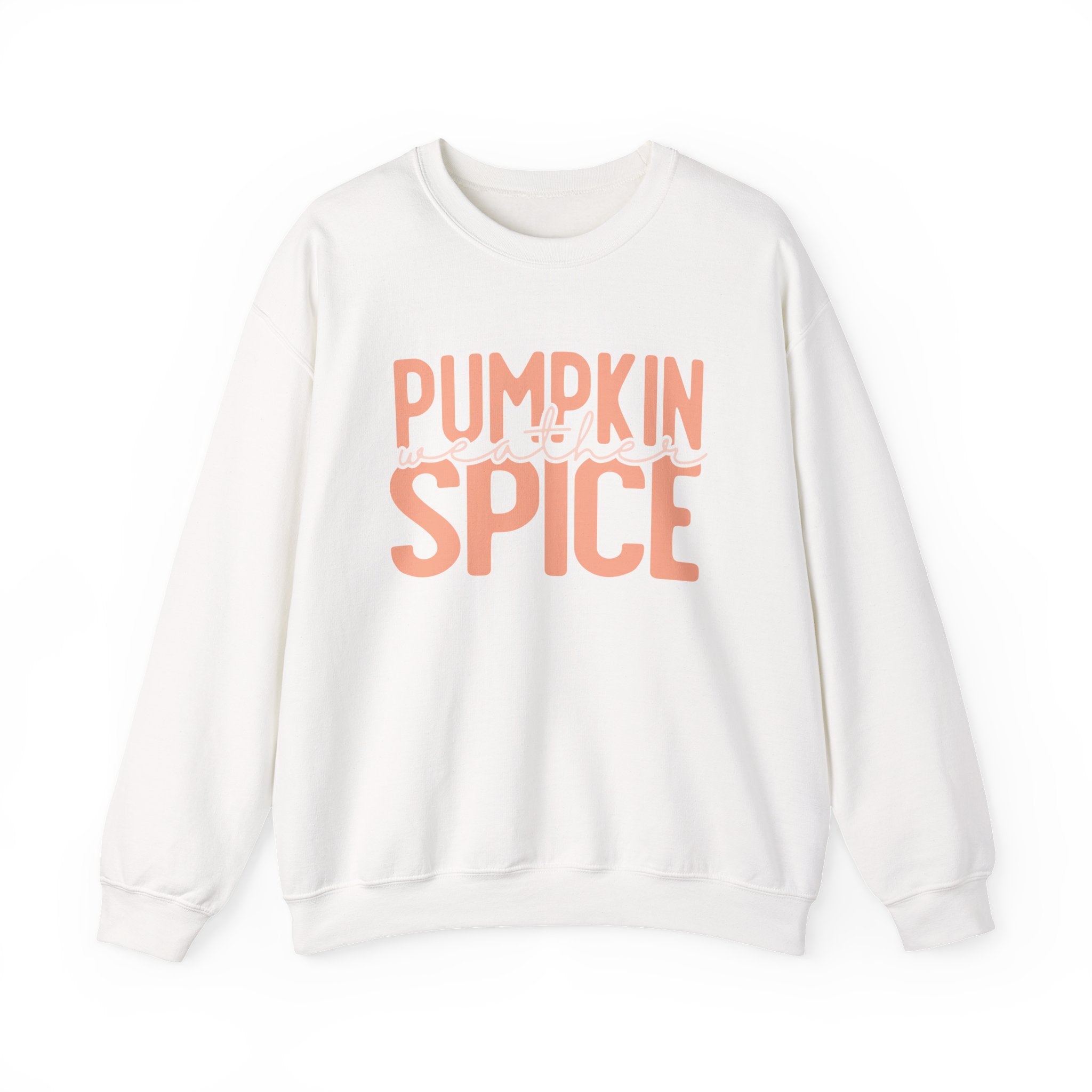 Pumpkin Spice Crewneck Sweatshirt — Cozy Fall Pullover