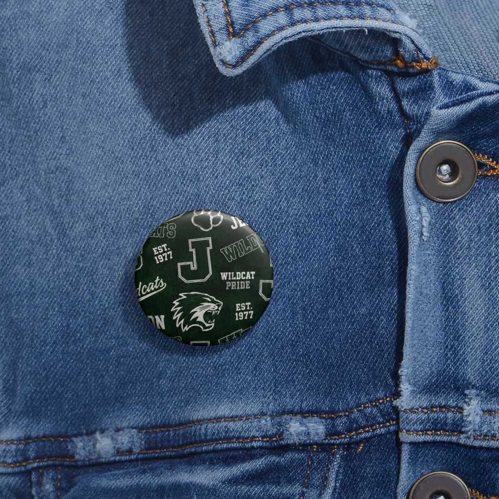 Jenison Wildcats Pin Buttons