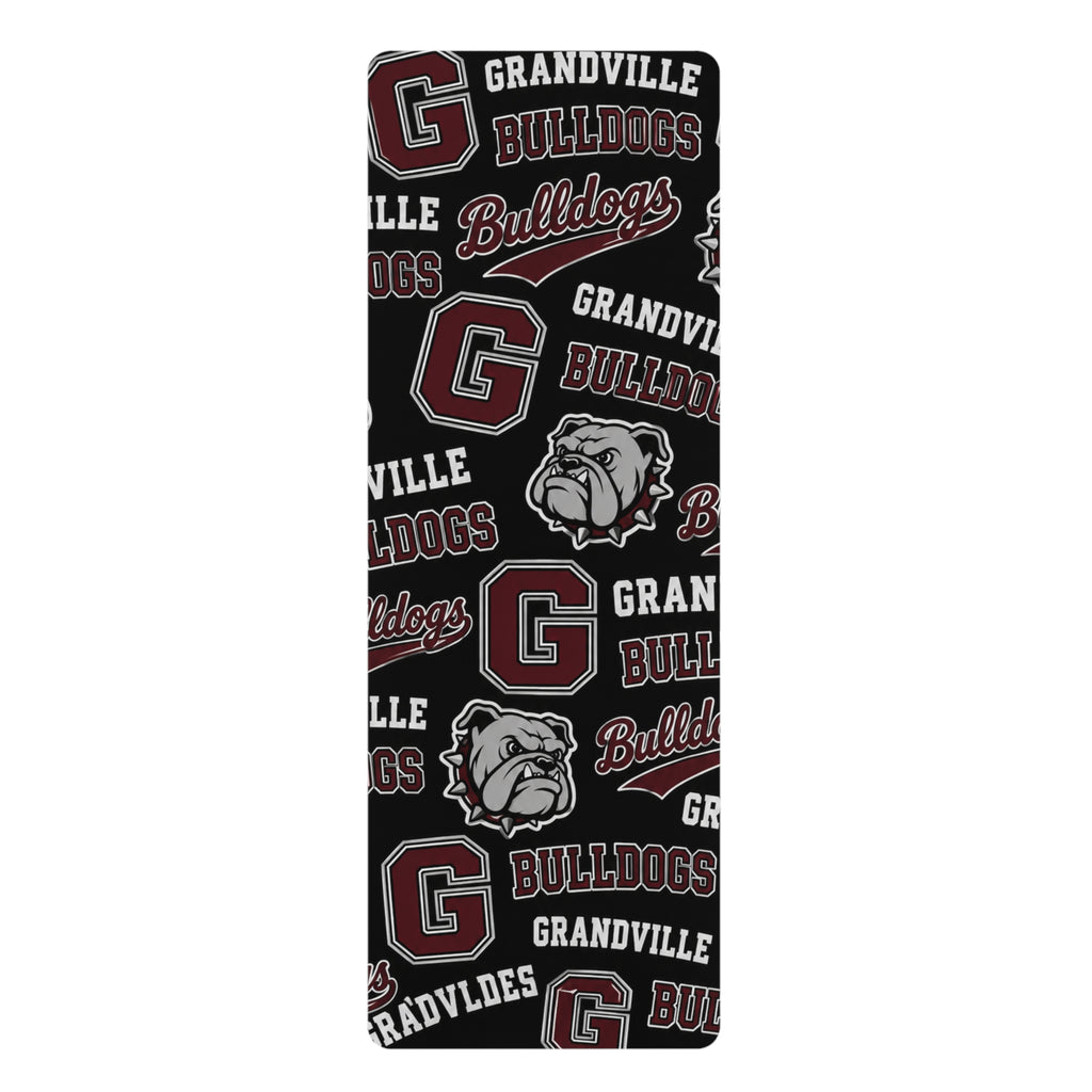 Grandville Bulldogs Rubber Yoga Mat