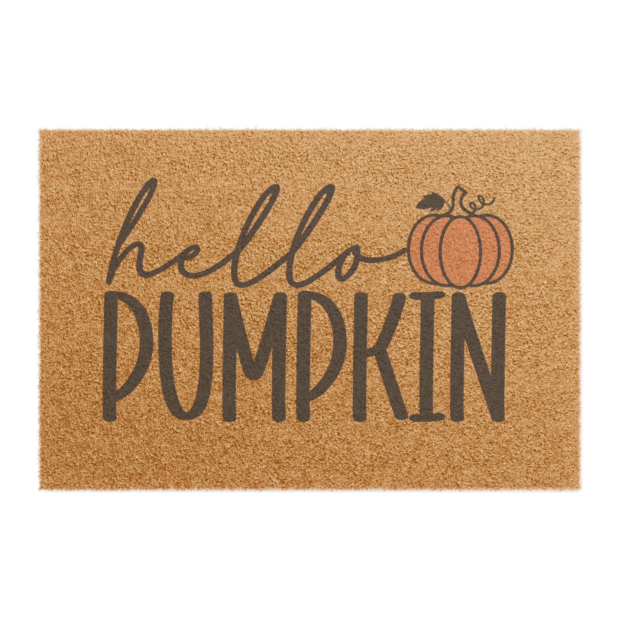 Hello Pumpkin Welcome Mat