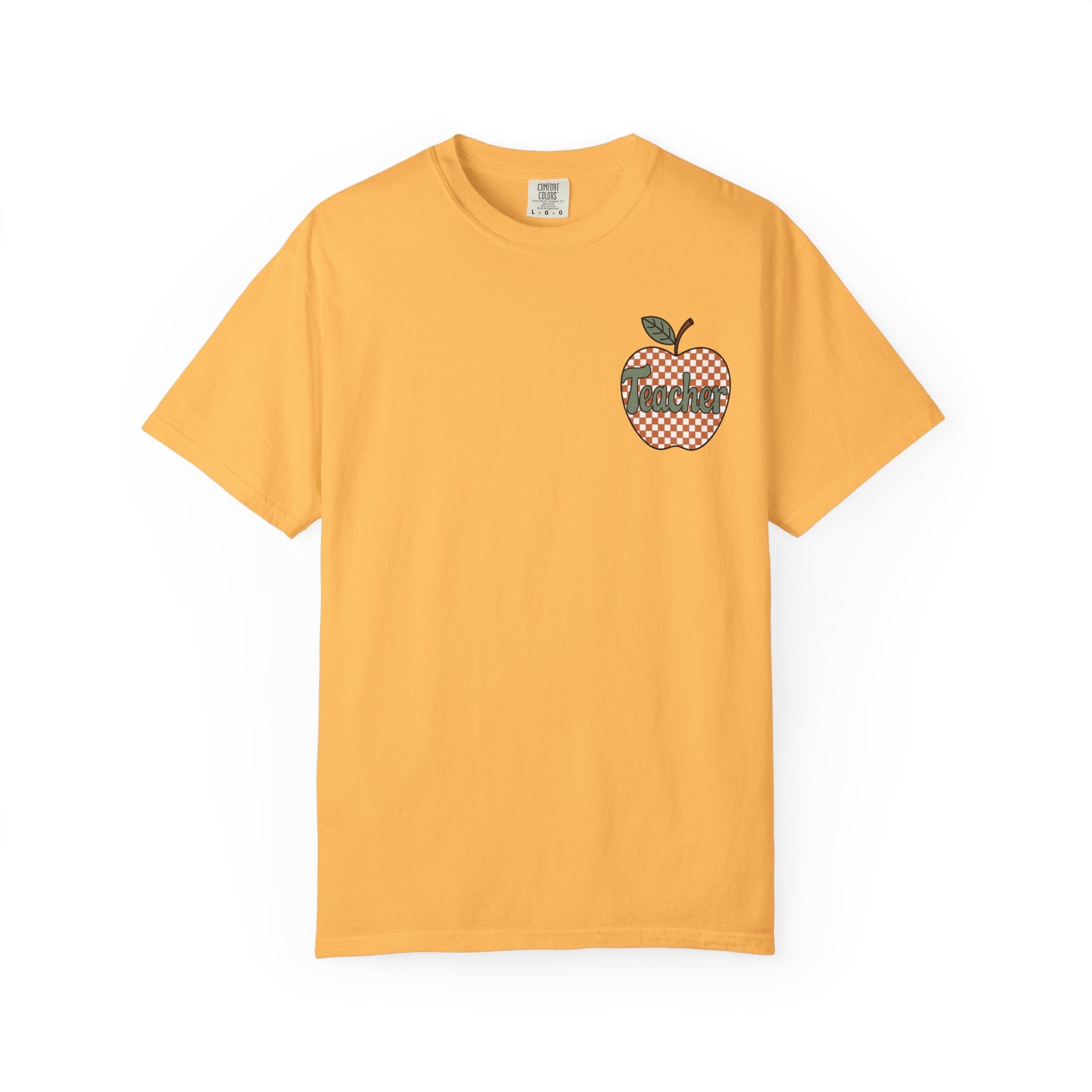 Apple Checkerboard Graphic T-Shirt